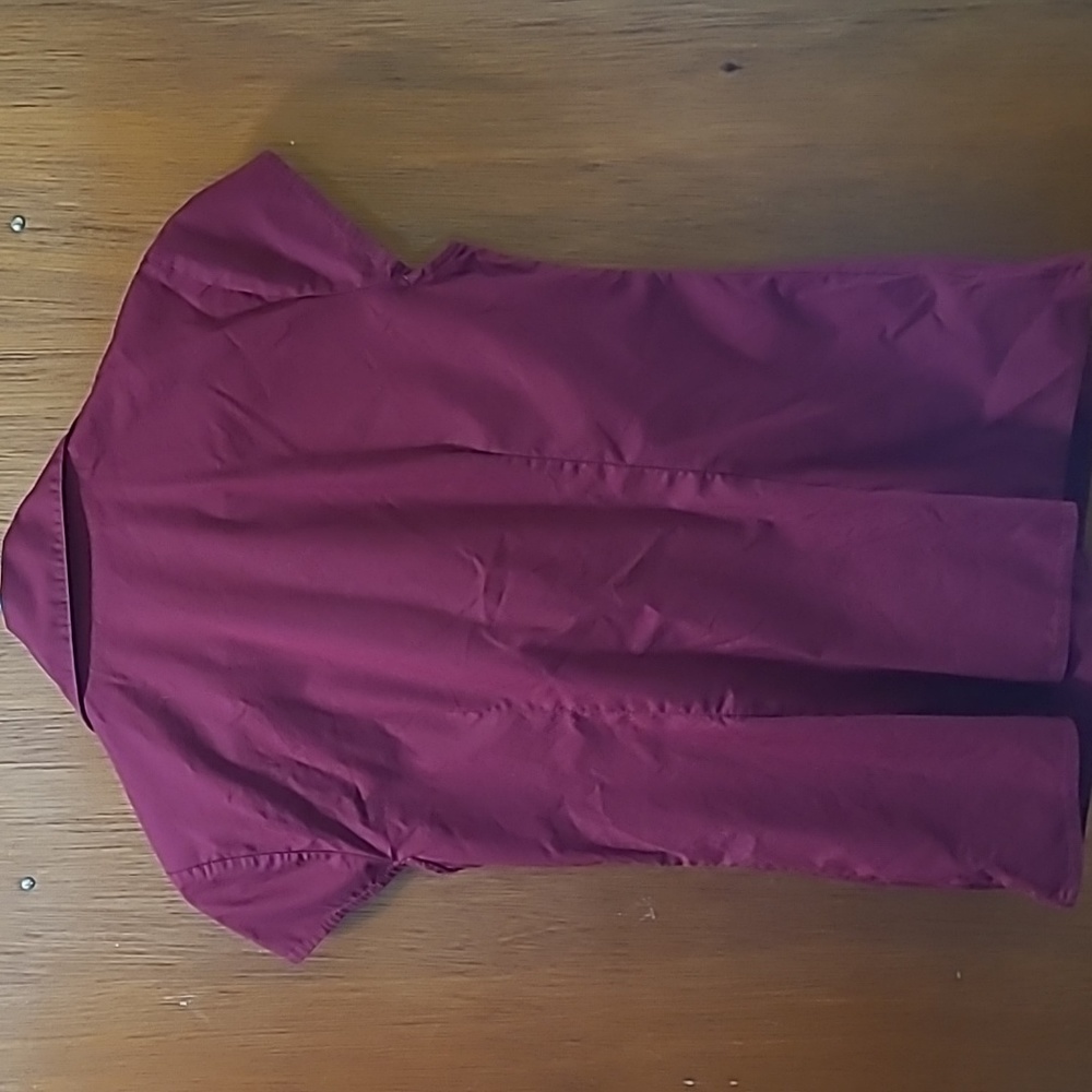 Ruffled Button Down Blouse - Picture 4 of 4